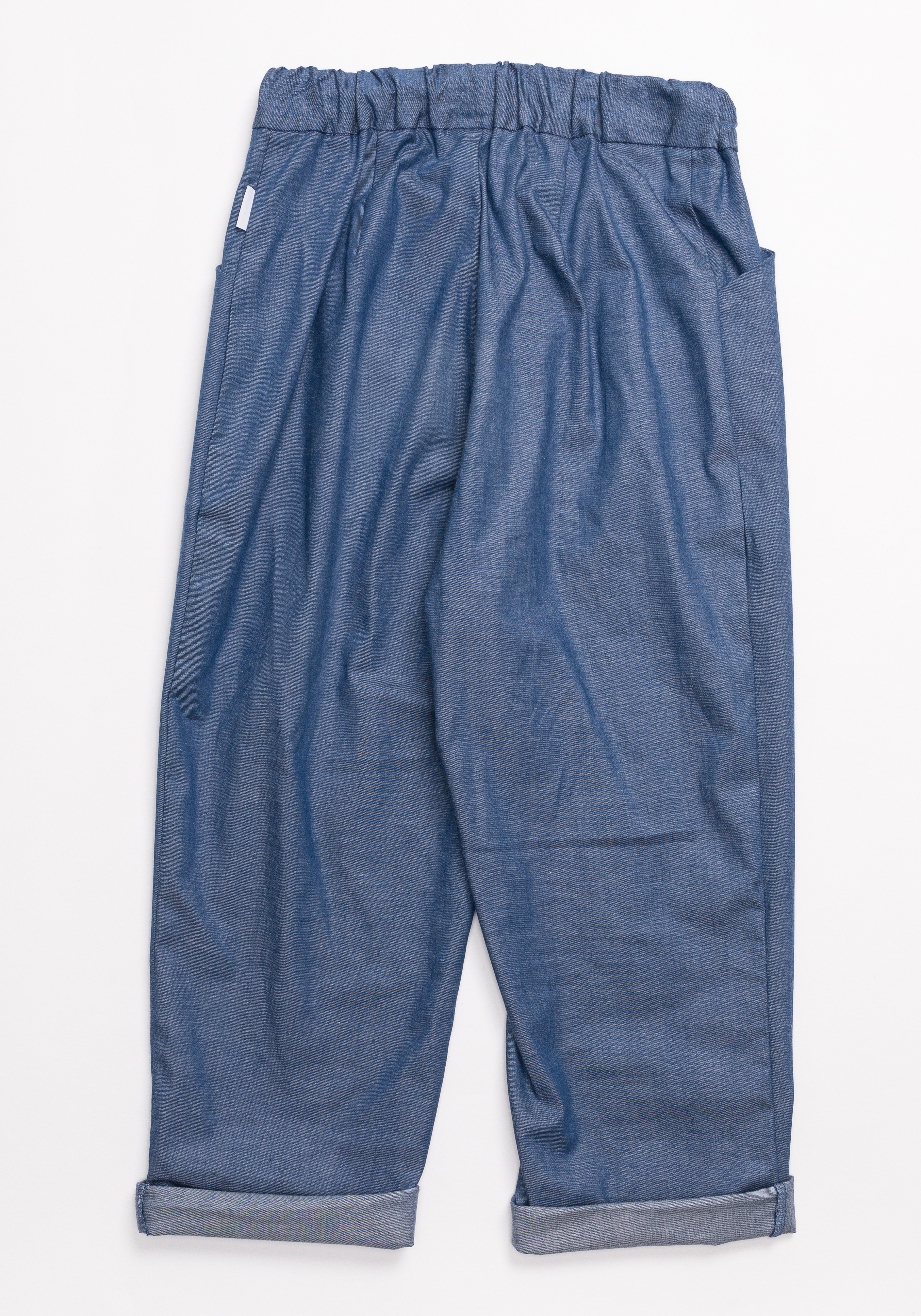                                                                                                                                              Relaxed Pants-Denim 